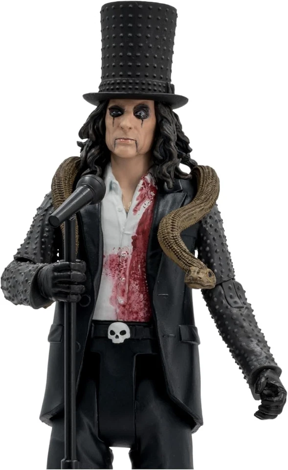 Figura de Alice Cooper de Metal Music Maniacs con Accesorios Foto 4 de 4