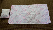 Vintage Chenille Baby Girls 3 Pc Bedspread, Coverlet, Pillow