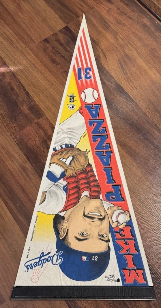 Los Angeles Dodgers Baseball Original Vintage Sports Pennants and