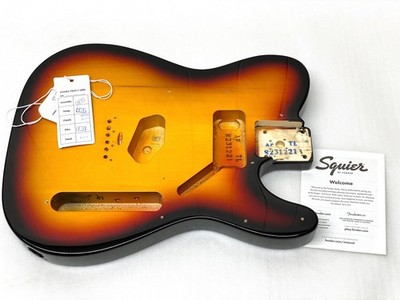 Genuine Fender Squier TELE BODY 3 Tone Sunburst Affinity Electric Guitar