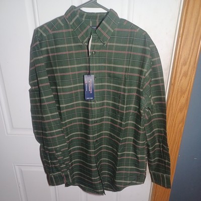 4 Roundtree & Yorke Men s Long Sleeve Button Down Shirts (4) SZ Medium Easy Care