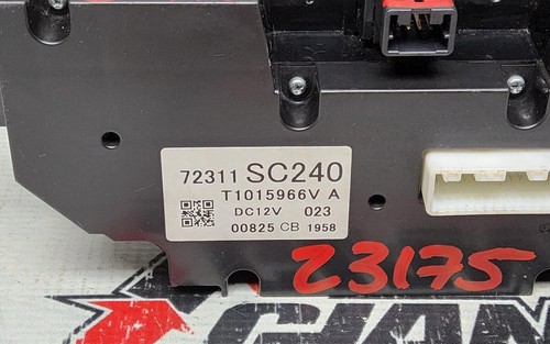 11 12 13 14 CONTROLADOR AUTOMÁTICO SUBARU IMPREZA WRX 2,5 L CALOR AC 72311 SC240 - Imagen 7 de 10