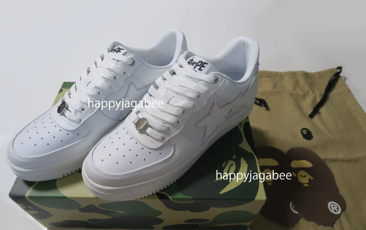2023 SS A BATHING APE Men's BAPE STA #6 White / Black 1J30