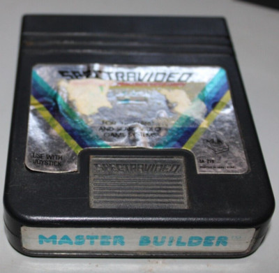 Master Builder (Spectravideo 1983) for ATARI 2600 VCS (Modul) working ok label