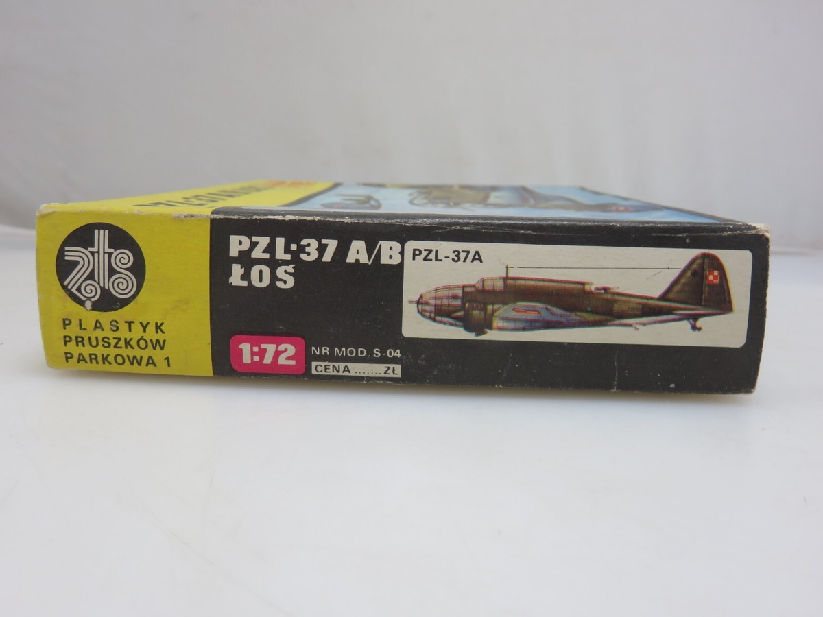 ZTS PZL-37 A/B LOS Polish Bomber I 1/72 Scale Model Kit S-04 | eBay