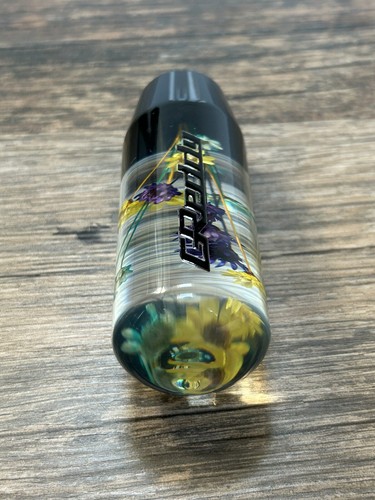 Greddy Submerged Flowers Style Medium 5 / 6 Speed Gear Knob & Sticker Set - Picture 4 of 5