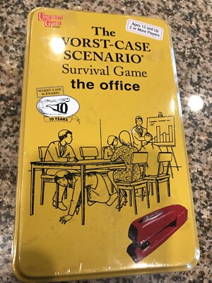 The Worst Case Scenario - Survival Game, The Office - In Tin Case - Brand New!