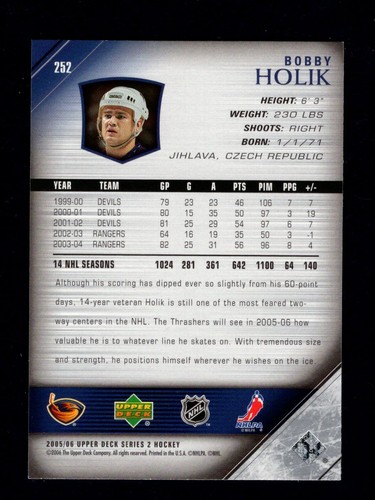 2005-06 Upper Deck Series 2 Base Hockey Cards You Pick Only $1 Each - Picture 19 of 365