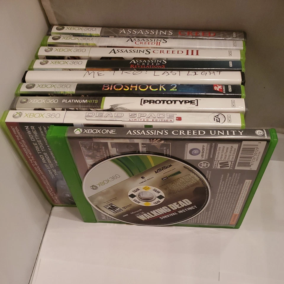 Xbox 360 & Xbox One Video Games Bundle Pre-Owned Tested Working Titles lot of 9 - Image 4 of 4