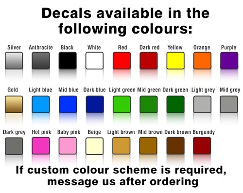 Ford Transit Custom Rally 001 Grunge Schlammspritzer Grafik Aufkleber Decals Vinyl - Bild 2 von 2