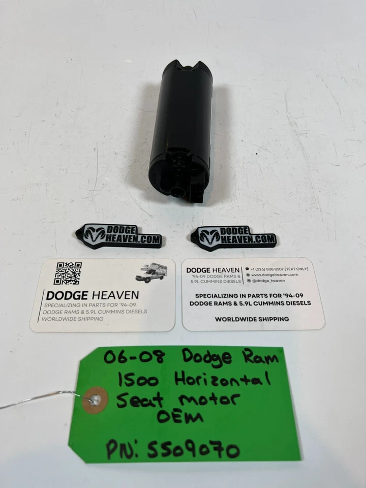 Motor de asiento horizontal 5509070 Dodge Ram 1500 2006-2008 OEM Mopar Foto 3 de 4