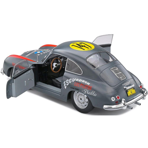 PORSCHE 356 PRE-A COUPE N.147 RACING PANAM 1954 1:18 Solido Auto Competizione - Bild 2 von 2