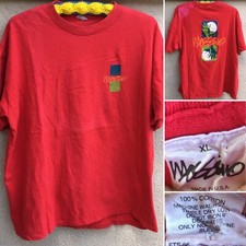 Vintage Mossimo T-Shirt Made In USA Tee Volleyball Graphic 80s 90s Surf Beach XL