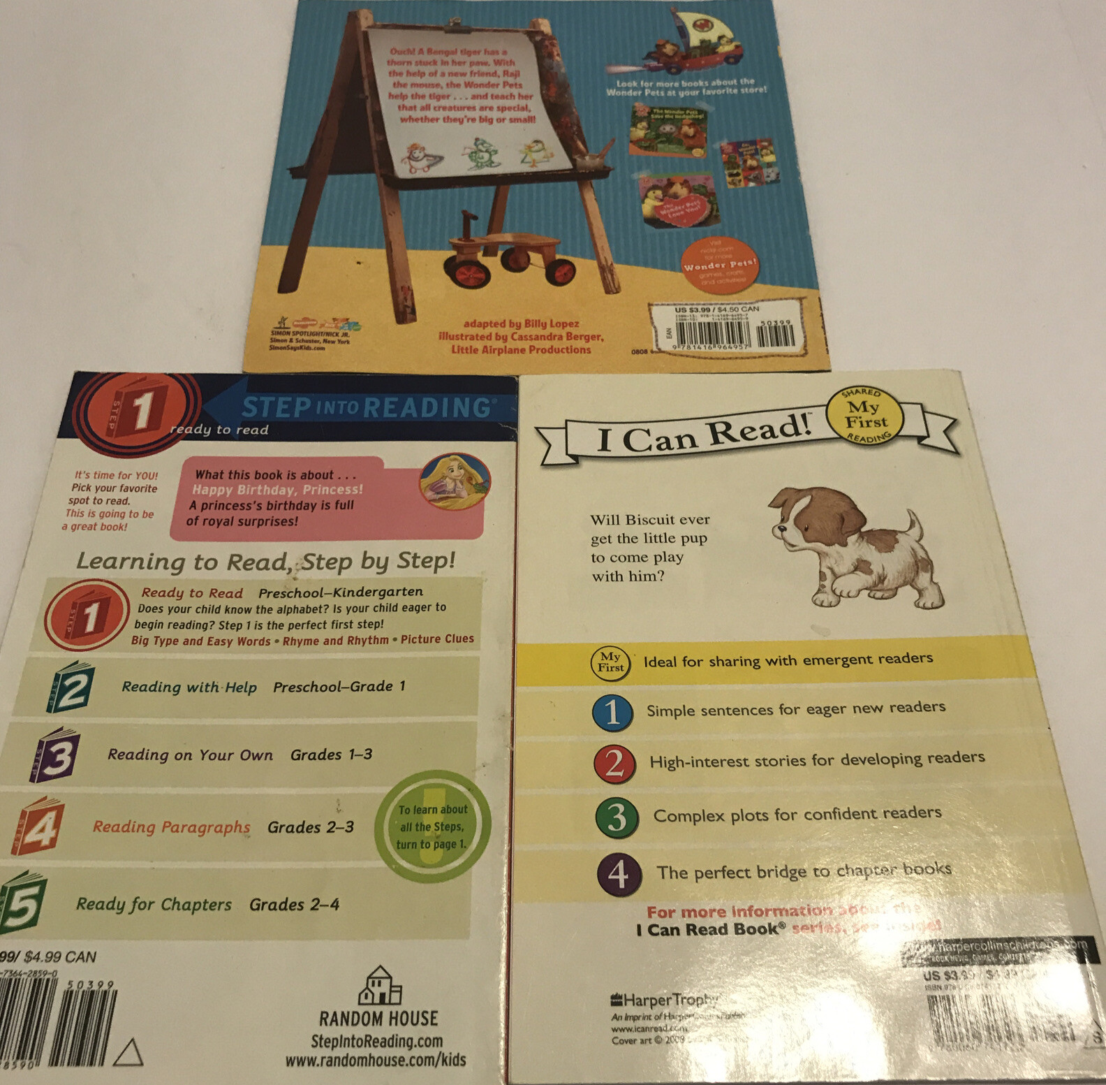 (Level 1 Books3) Happy Birthday Princess/Biscuit and The Little Pup