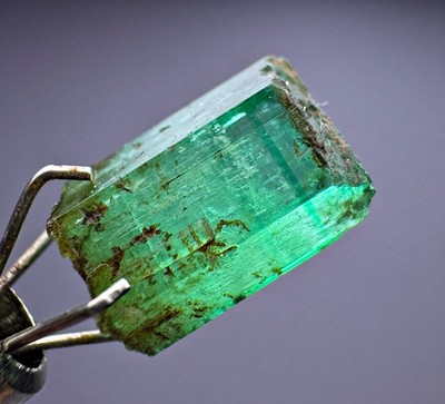 32 Ct Full & Well Terminated Top Green Panjshir Emerald Crystals Lot From AFG