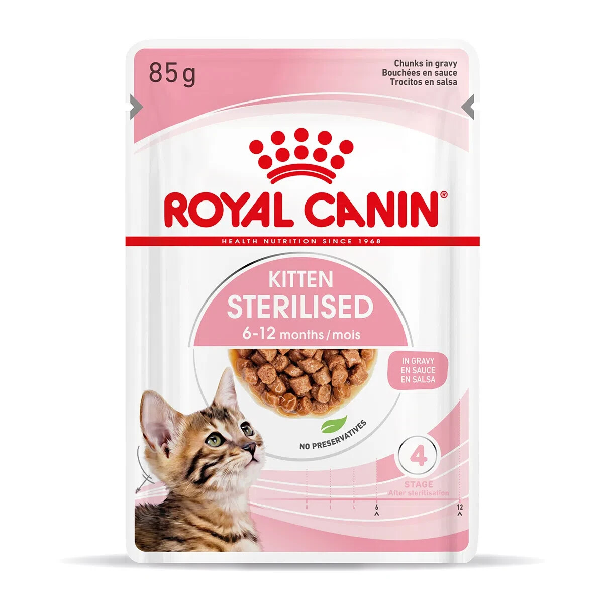 24 Buste Royal Canin Kitten Sterilised 6-12 Mesi 85g