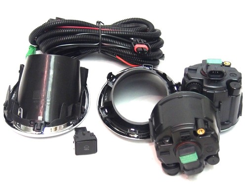Front Fog Lights SET Left+Right one SET fits NISSAN QASHQAI J11 Dulias 2015-2017 - Picture 5 of 5