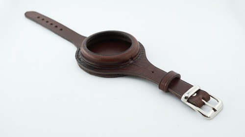 New WW1 Leather strap band wristband for Pocket Watch 55 mm WWII times - Picture 7 of 60
