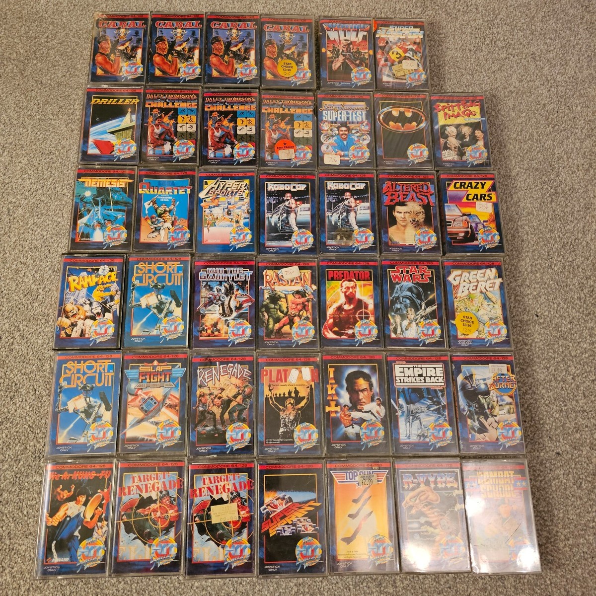 The Hit Squad Games - Commodore 64 / C64 Games - Select & Choose