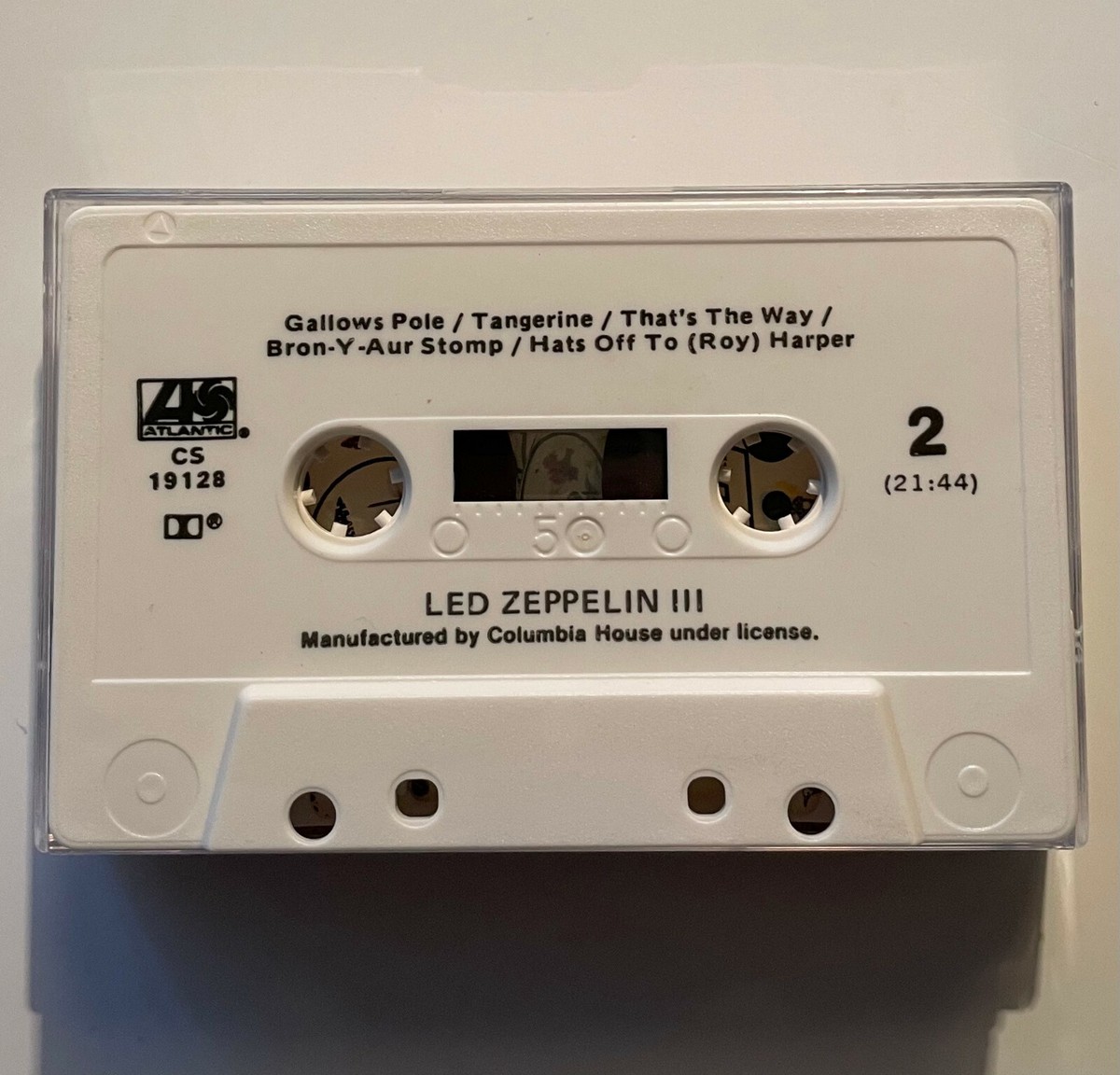 LED ZEPPELIN III 3 Album CASSETTE Tape TESTED Rare USA CLUB