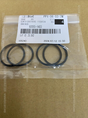KAWASAKI NINJA ZX-7R 91-03 ZX-9R -97 0-RING 25.5X2 SET X4p 92055