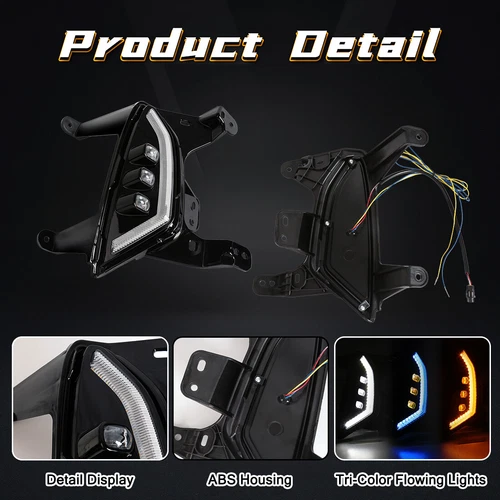 Par de luces antiniebla LED diurnas izquierda y derecha para Equinox 2022 2023 2024 - Imagen 3 de 6