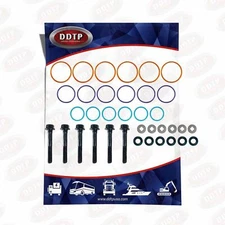 Injector O-Ring & Washer Kit W/Bolt (6 Pack) Detroit Diesel S60 14L (23537111)