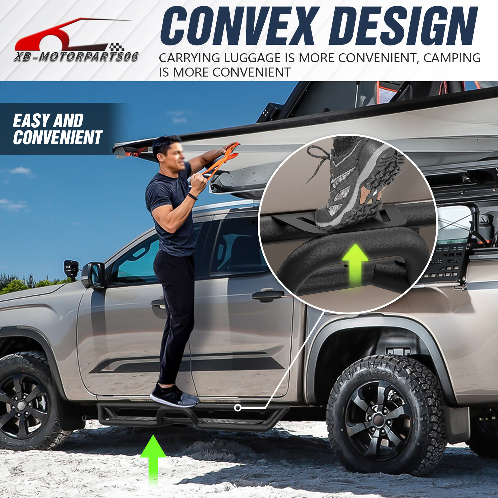 Running Boards Side Steps For 2004-2025 Nissan Titan &Titan XD 2016-2025 CrewCab