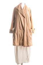 Champagne Horatio Mantel  Gr. 40-44 beige große Taschen A-Linie