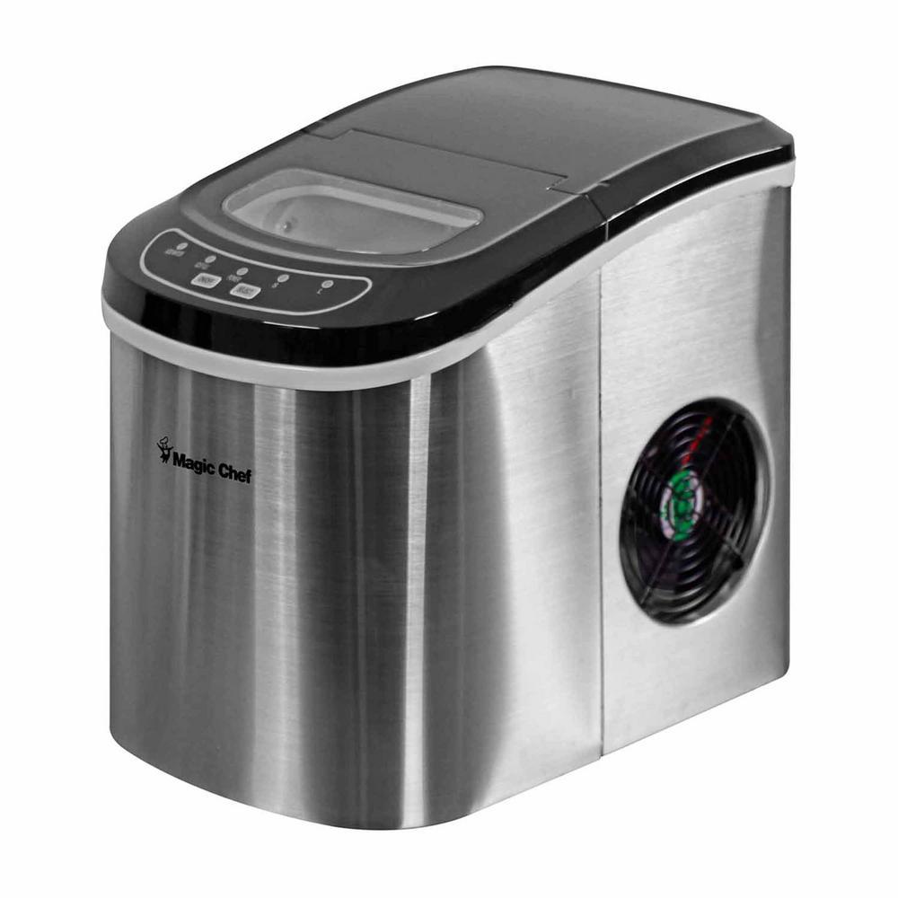 Magic Chef Hnim27st 27 Lb Portable Countertop Ice Maker