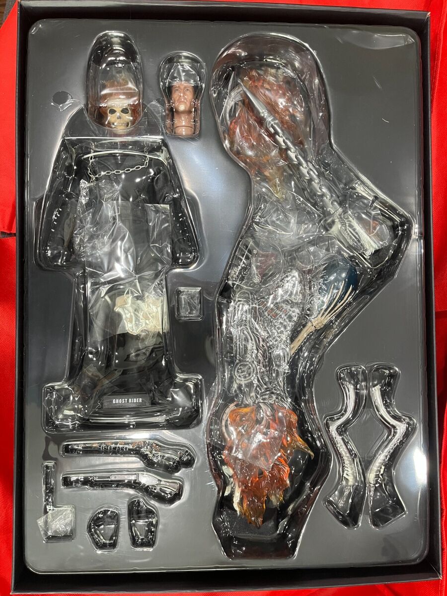 HOT TOYS Marvel GHOST RIDER w Hellcycle MMS133 1/6 Figure HOT TOYS Marvel GHOST RIDER w Hellcycle MMS133 1/6 Figure