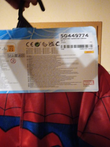 Spiderman - Deluxe Kostüm - Kinder - Fasching - Rubies - Gr. 7-8 Jahre - Bild 6 von 6