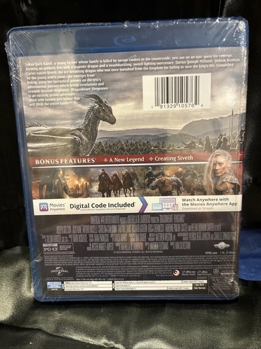 DRAGONHEART Vengeance Blu-ray + DVD Factory Sealed Helena Bonham Carter - Picture 2 of 2