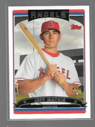 2006 Topps Jeff Mathis Rookie #299 Angels