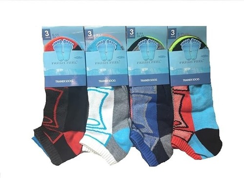 Mens Womens Trainer Liner Ankle Socks Invisible Cotton Low Cut Sports Socks lot - Picture 3 of 6