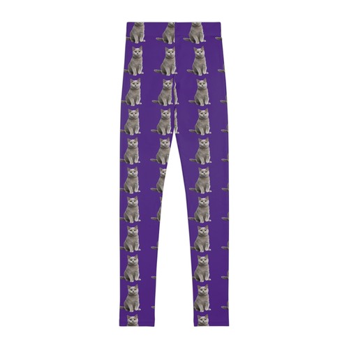 Youth Leggings (AOP) - Picture 3 of 29