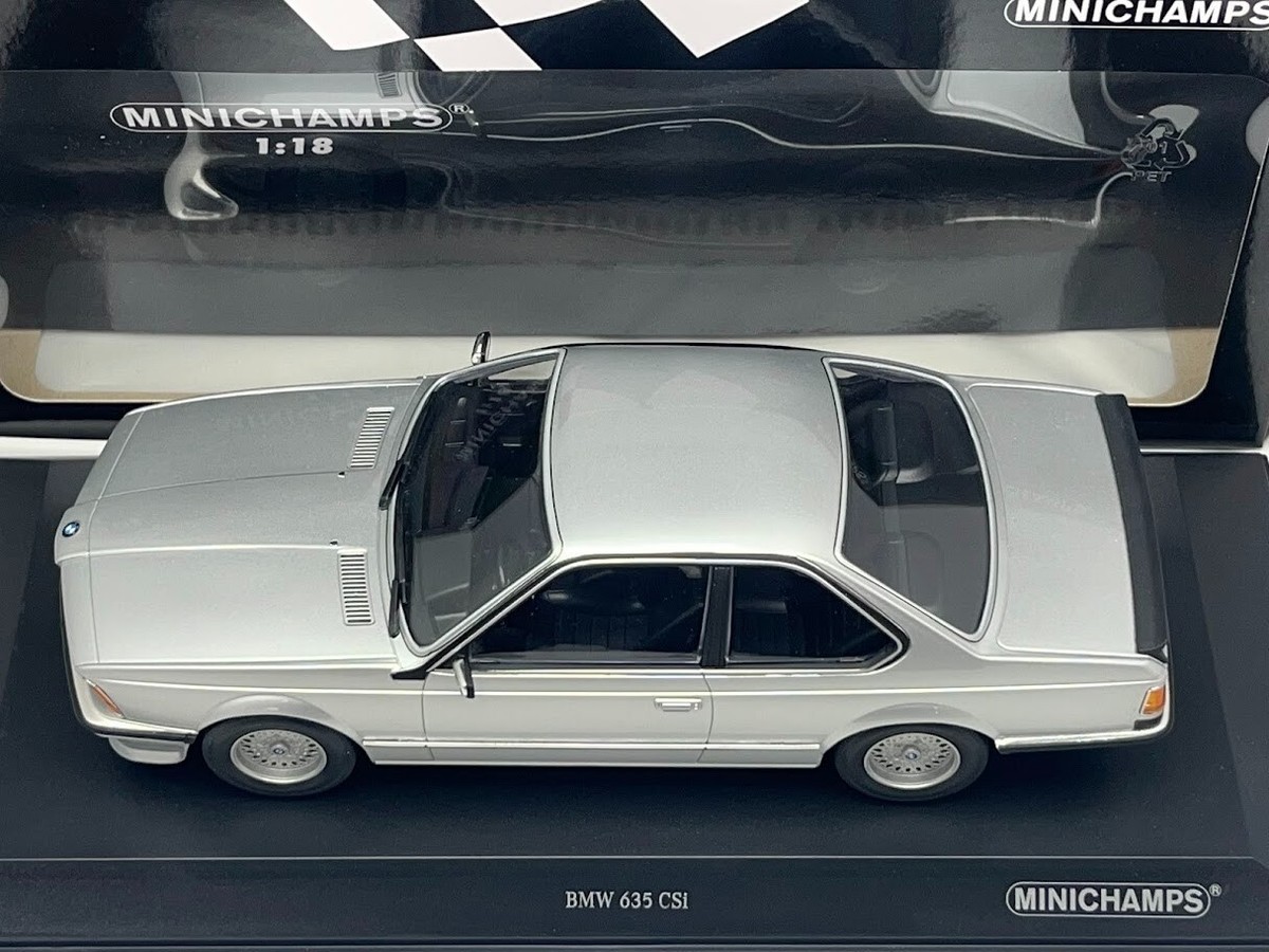 BMW 635 CSi 1982-87 シルバー ミニカー1/43 BMW 635 CSi 1982-87 シルバー ミニカー1/43 1/43 Minichamps
