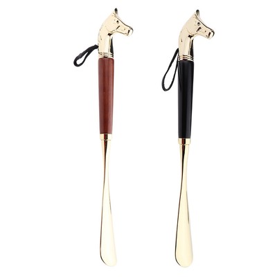 Lot De 2 Chausse-pieds En Métal Avec Poignée En Cuir Pour Homme Femme Enfant Voyage~p119636631