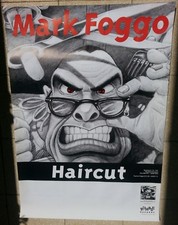 MARK FOGGO Haircut | Poster A1 | neu | V2 Rec...