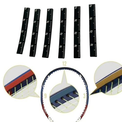 Silikon Schwung Gewicht Tapes für Tennisschläger 6er Pack verstellbar - Bild 5 von 12