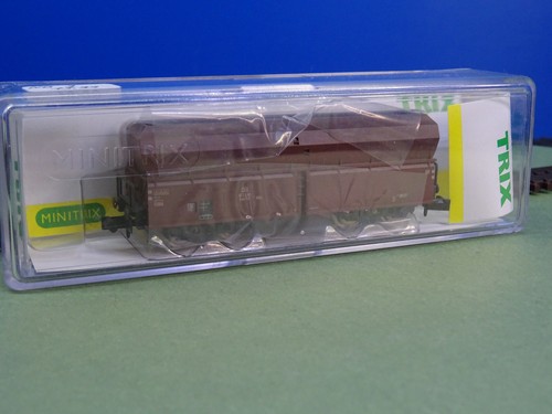 Minitrix 15509-37 Selbstentladewagen DB Ep. III Top gebraucht 1:160 NB141 - Bild 6 von 6