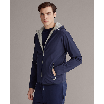 $695 Ralph Lauren Purple Label RLX Navy Fleece Softshell