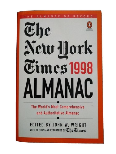 The New York Times 1998 Almanach (Taschenbuch)