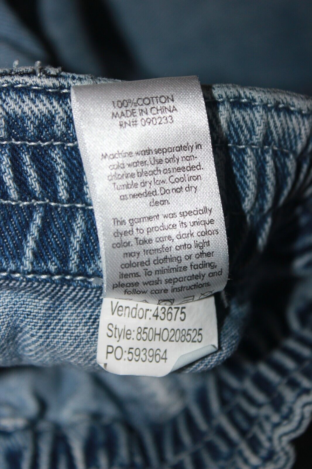 Pacsun Elastic Waist Cargo Jeans Women's Size M - image 7