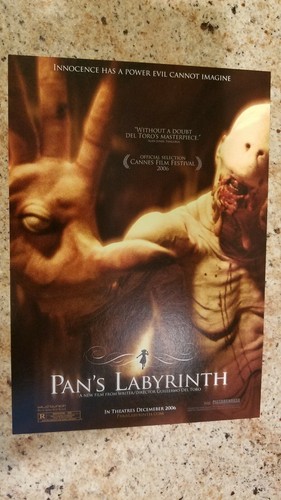Pan's Labyrinth promo cards - Set of 2 - Guillermo Del Toro - Picture 2 of 2