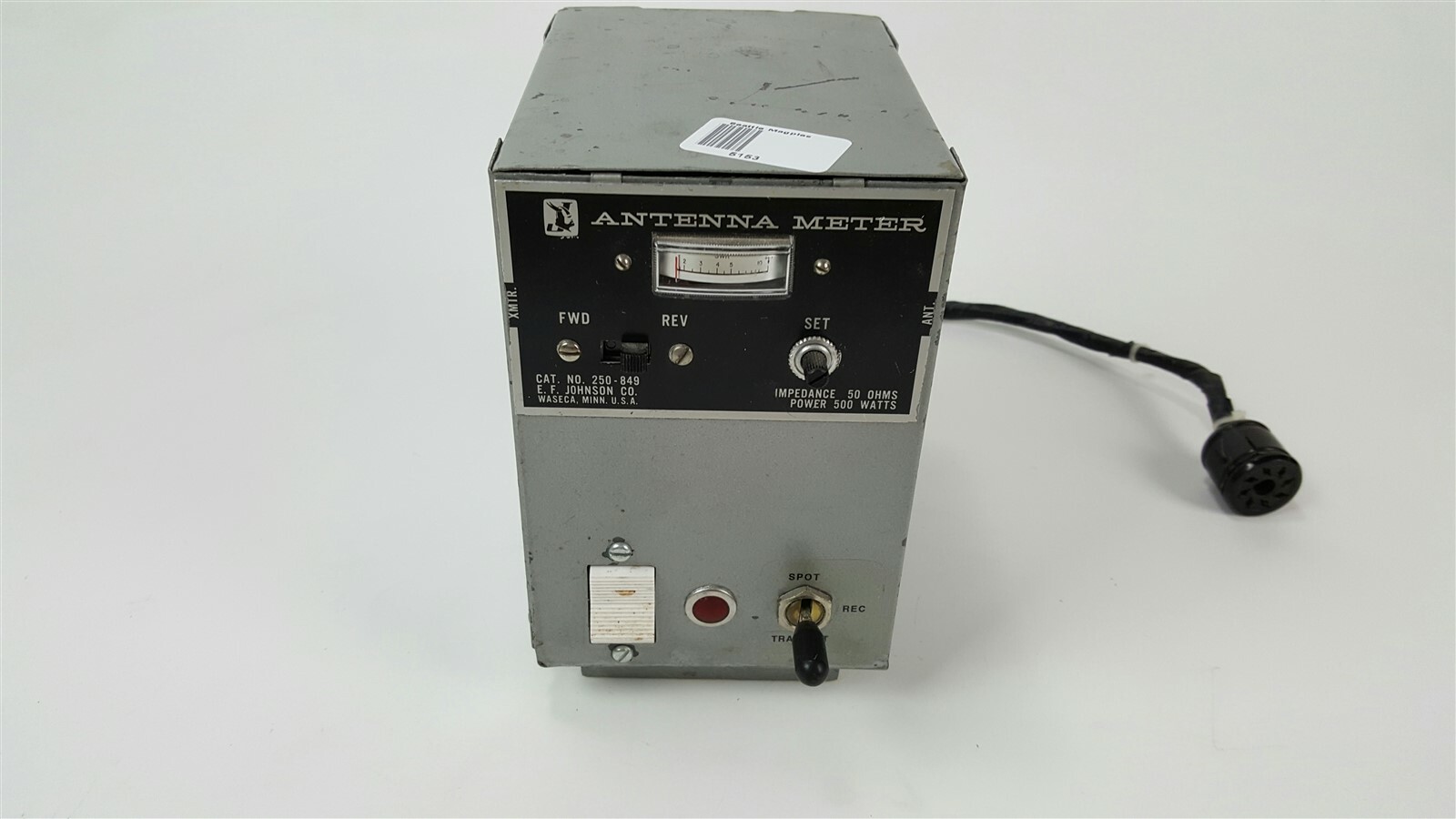 Vintage+Johnson+250-849+50w+50%CF%89+SWR+Antenna+Meter+Ham+Radio for ...