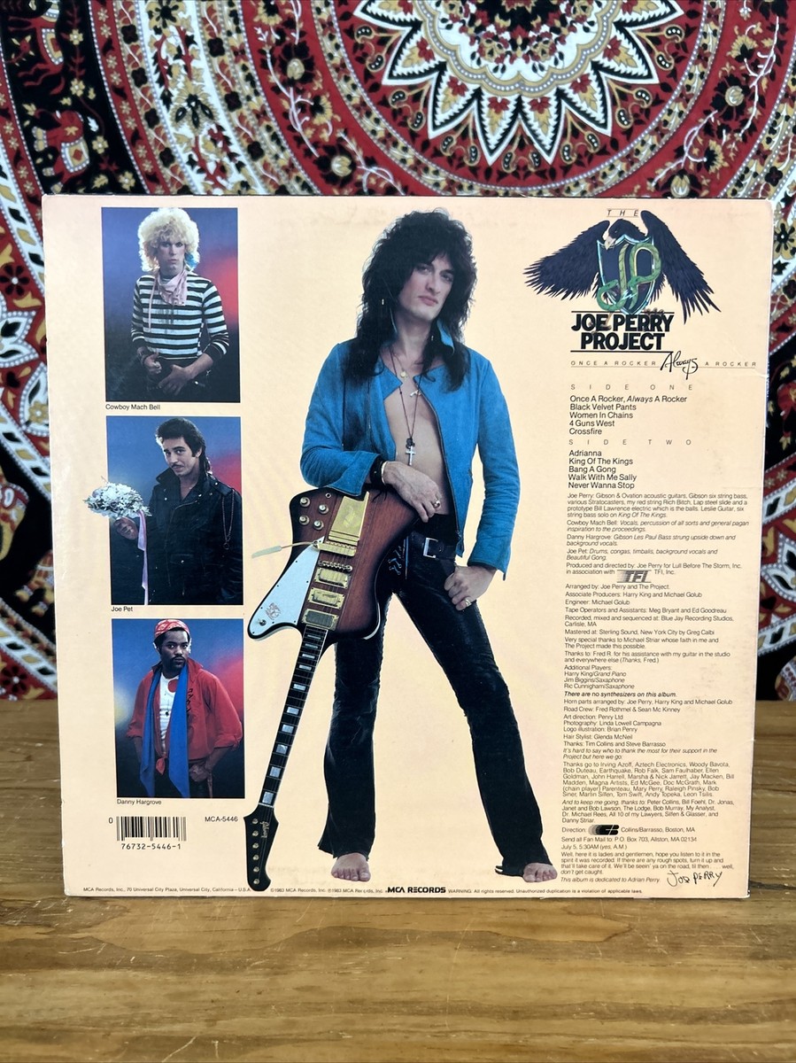The Joe Perry Project – Once A Rocker, Always A Rocker ~ VG+/VG+