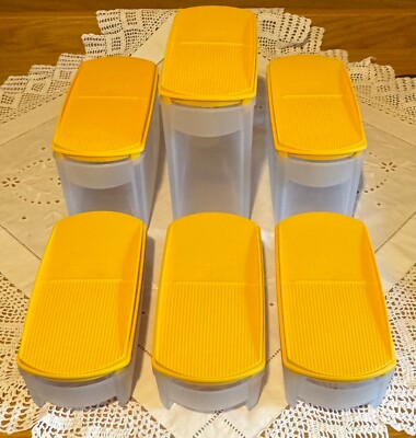 Tupperware Easy Open Klappdeckel Platzsparer SET 1,6L #5236 1L #5389 350ml #5388