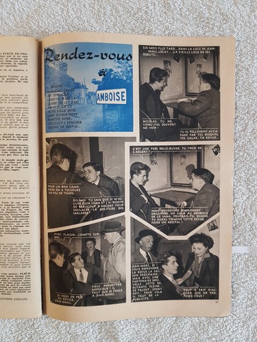 LECTURES D'AUJOURD'HUI N°119 11/12/1954 JEAN CLAUDE PASCAL JEANNE MOREAU PETERS - Picture 10 of 14