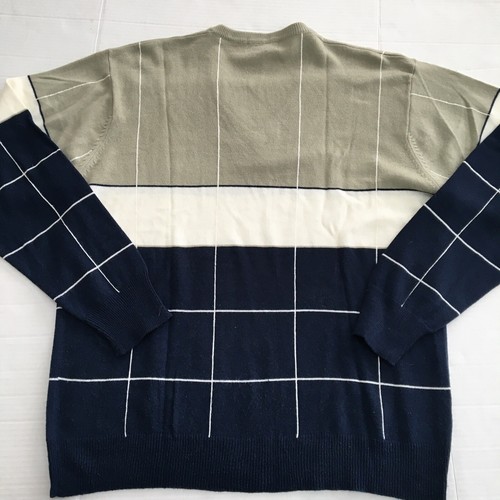 Vintage La Mode Active Sportswear V-Neck Sweater Size Large Geometric Hong Kong - Bild 9 von 9
